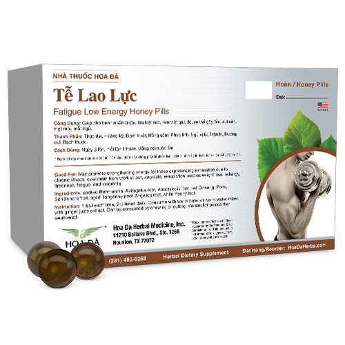 Fatigue Low Energy Honey Pills